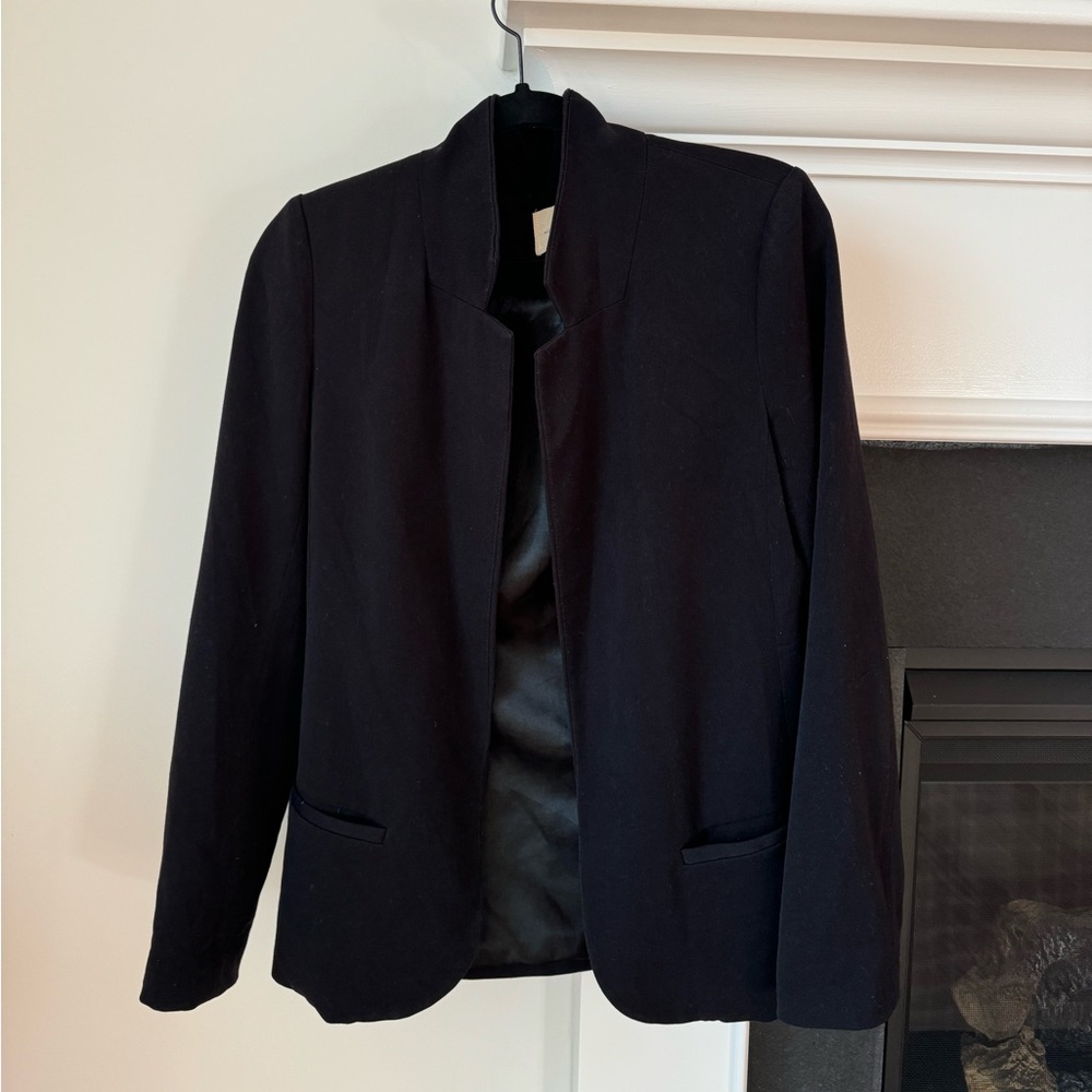 Urban Outfitters Silence + Noise Black Blazer with Silk Lining | Size M